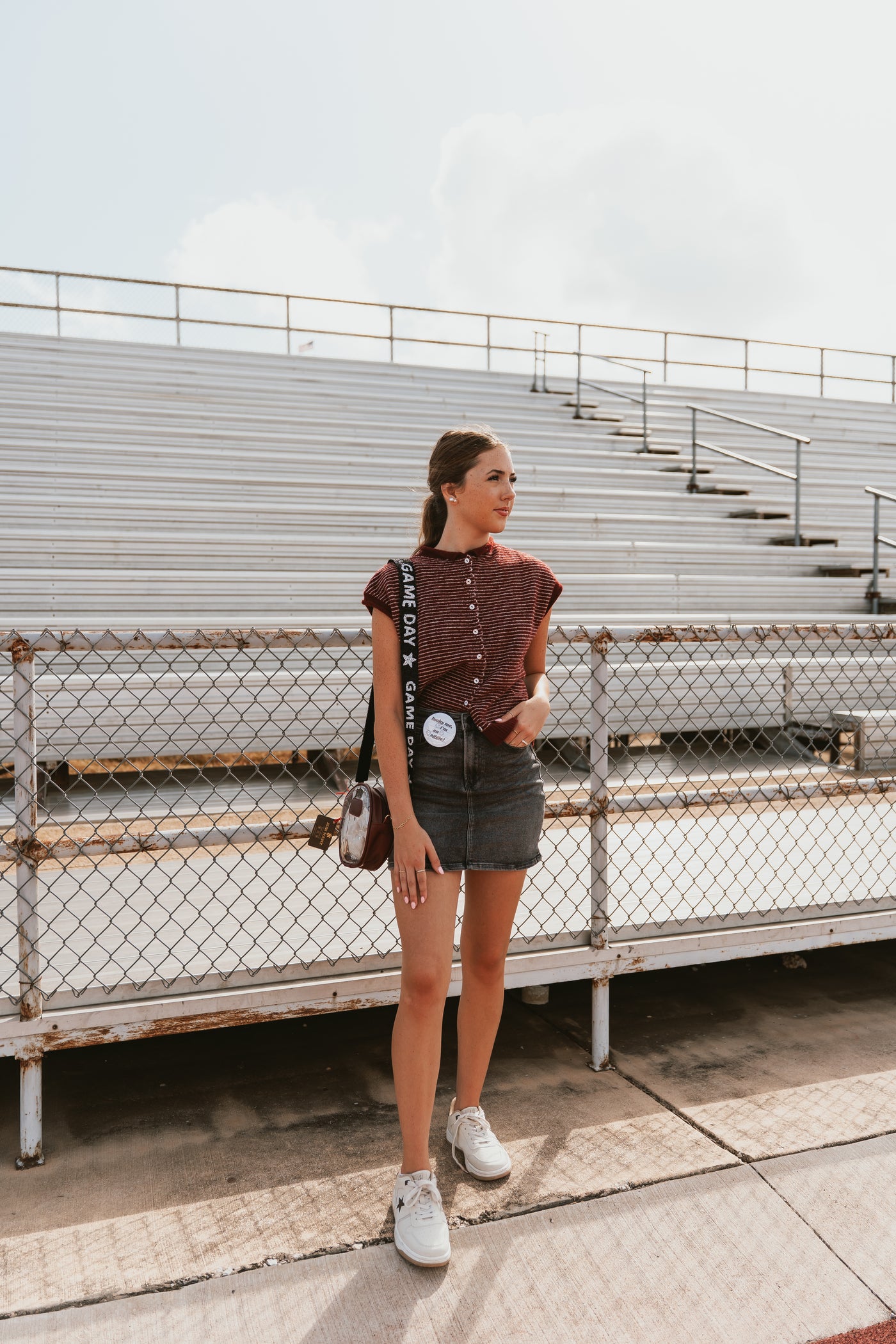 Black Burn Quinn Skirt