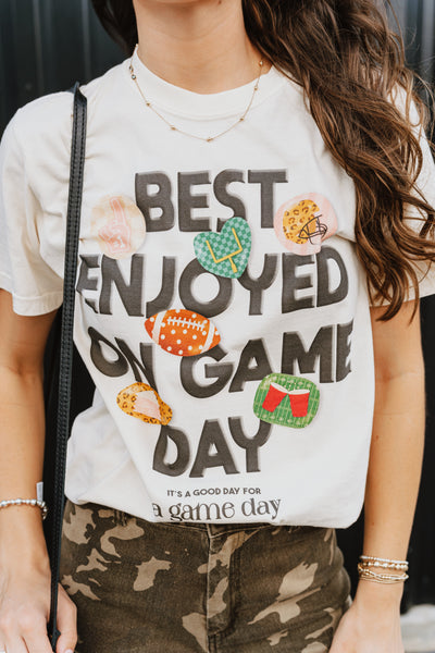 Best Enjoyed On A Game Day Tee