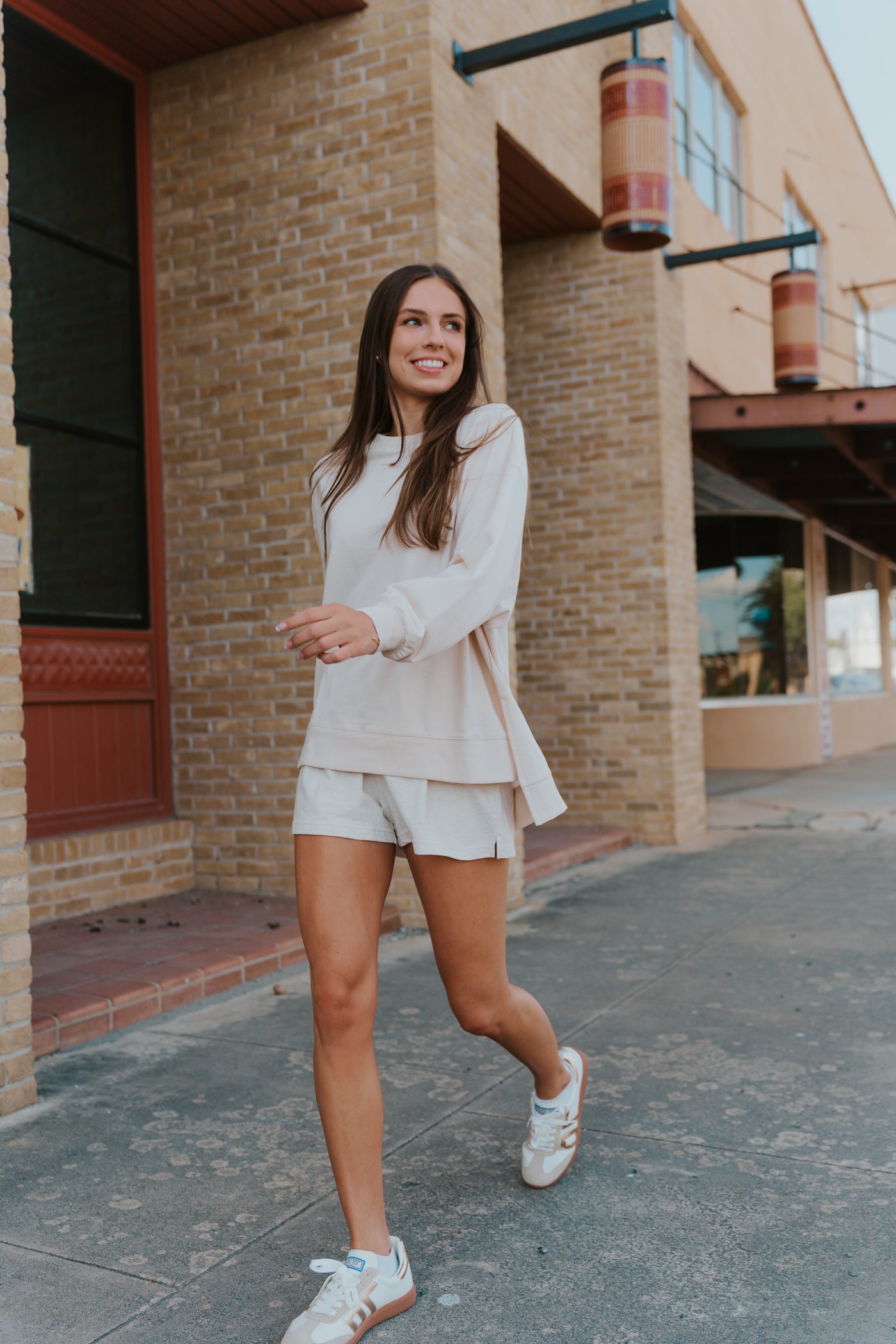 Weekender Short Light Oatmeal Heather ZS253839