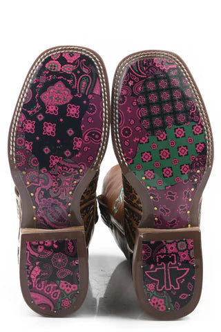 Tin Haul Paisley Queen Boot