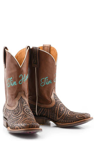 Tin Haul Paisley Queen Boot
