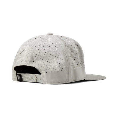 Ariat Men's FlexFit 110 Snap Back Performance Grey Cap A300089306