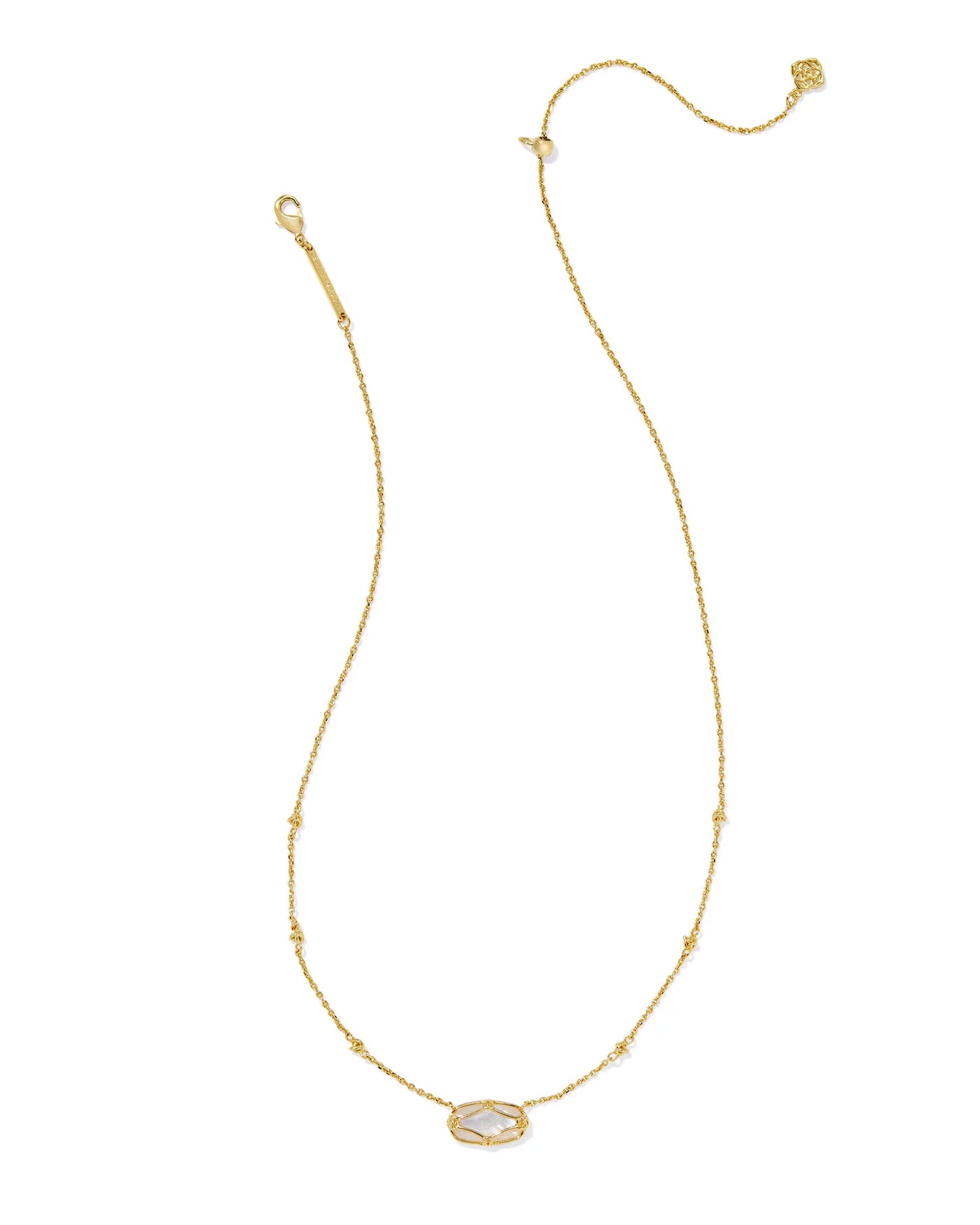 KS Elisa Lattice Gold Necklace