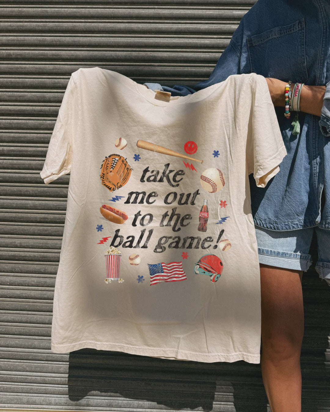 Out to the Ball Game Graphic Tee