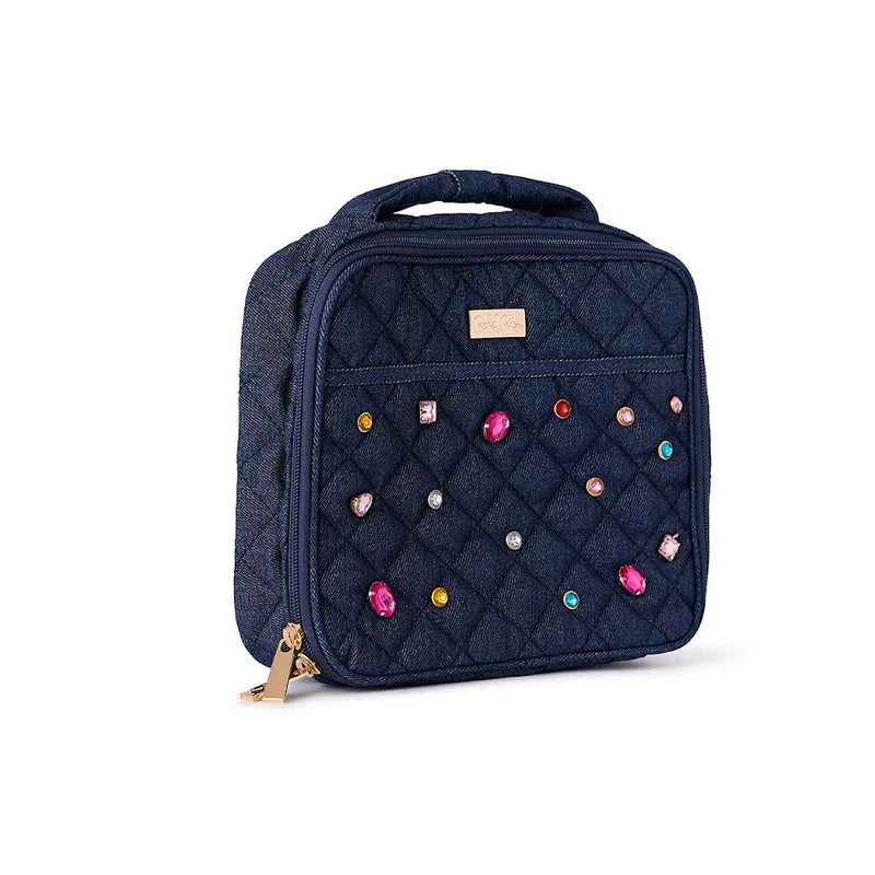 Bejeweled Quilted Lunchbox