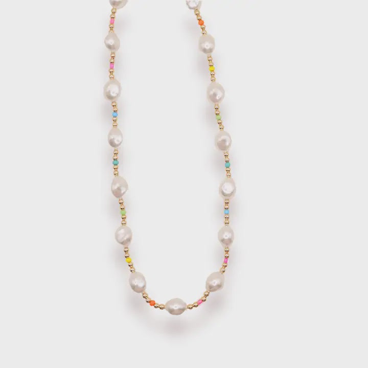 Sadie Rainbow Necklace 14in