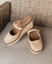 Me Time - Camel Faux Suede