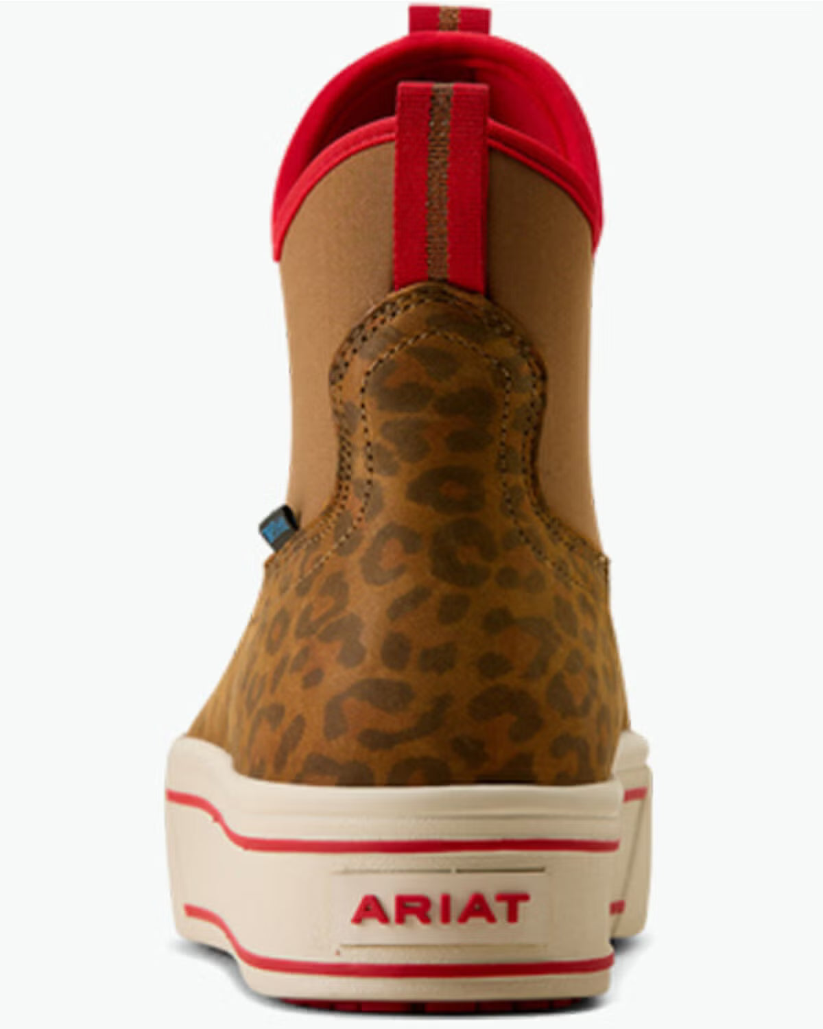 Ariat WMS Saylor Shrimp Waterproof Boot Washed Leopard 10080789