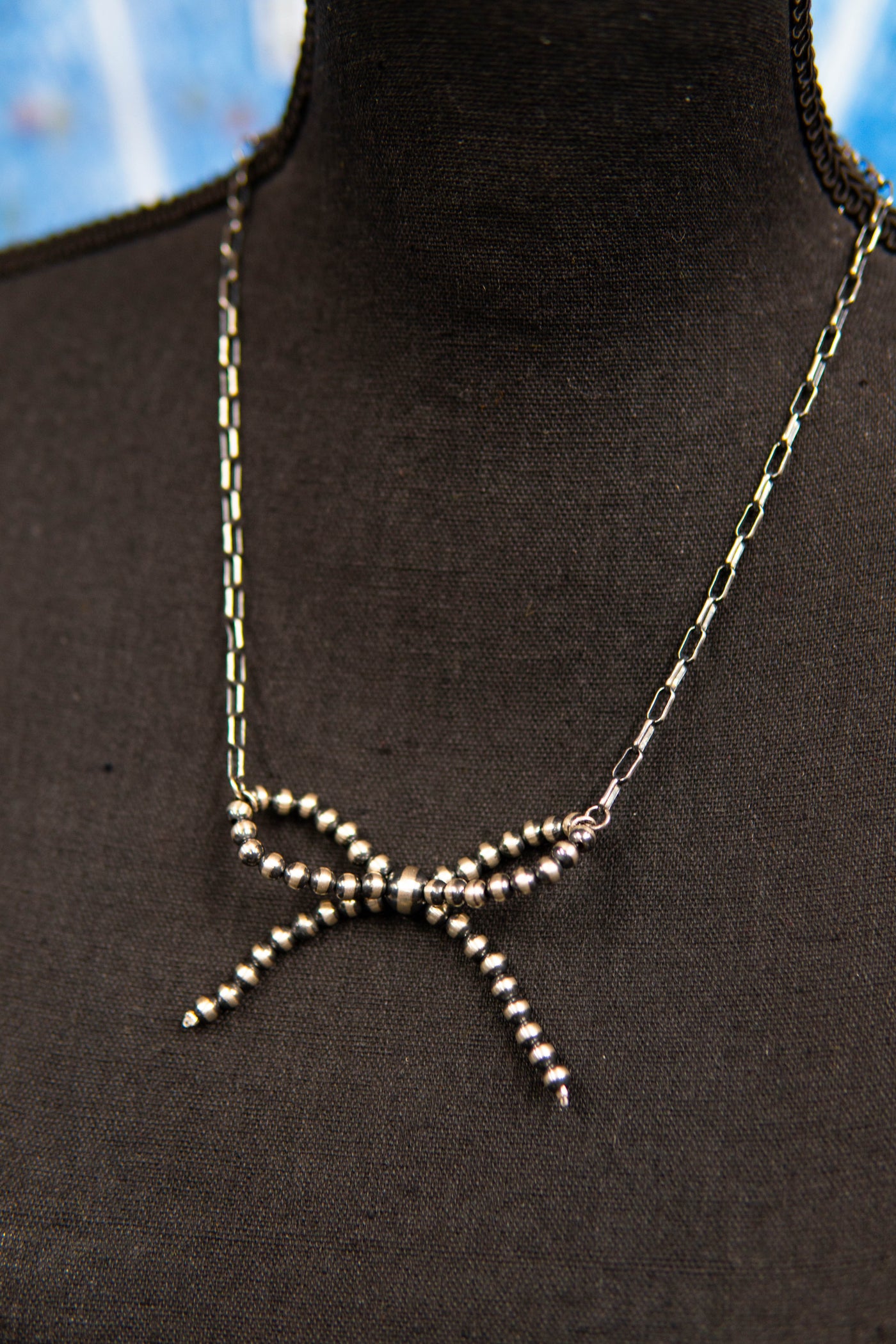 Navajo Bow Necklace on Chain