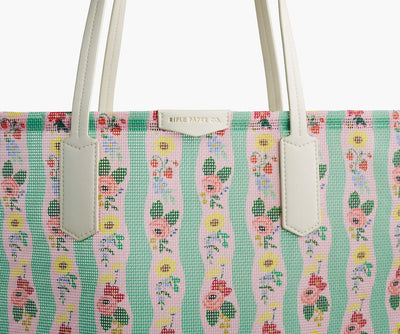 Climbing Roses Mesh Tote & Sunscreen Bag SGTM05