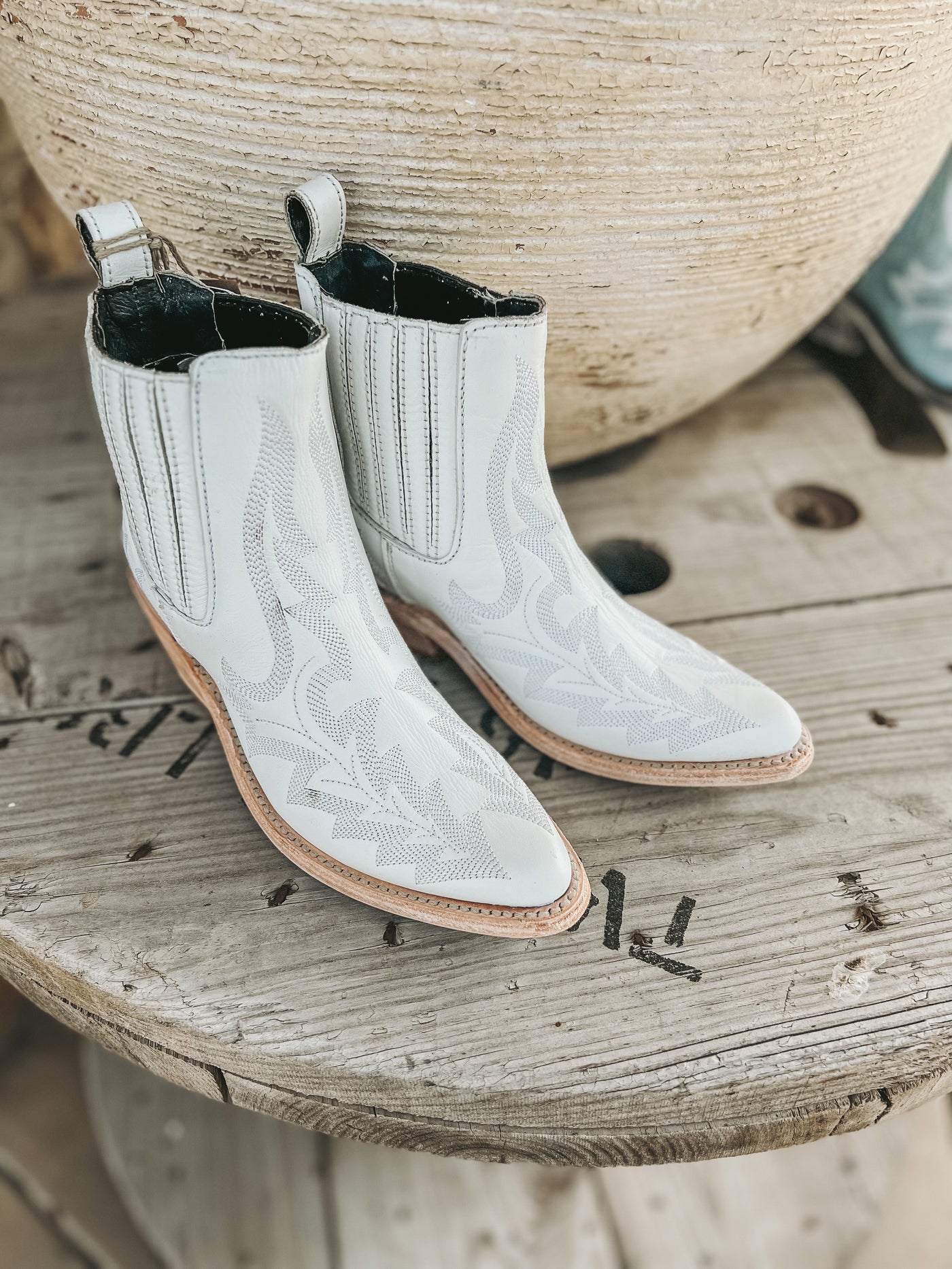 Liberty Black Simone Blanco Booties