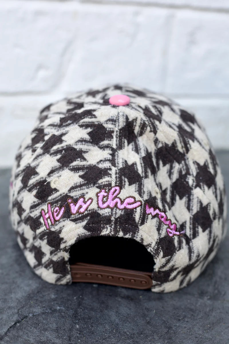 Follow Jesus Houndstooth Hat