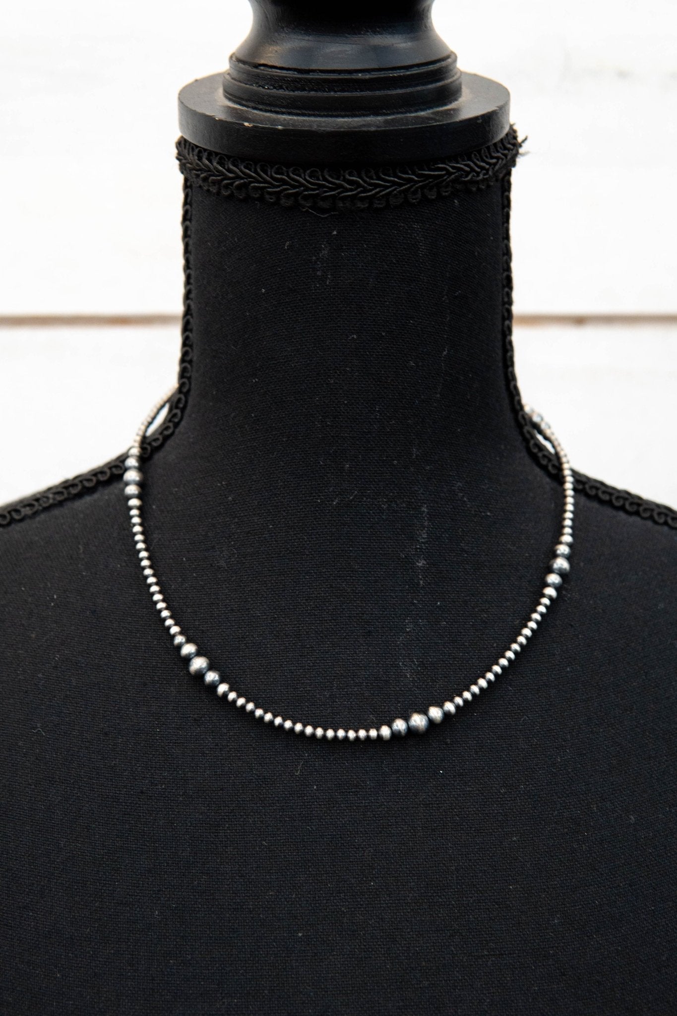 3 - 6MM Graduated Navajo Pearls 20" - Southern Soule Designs