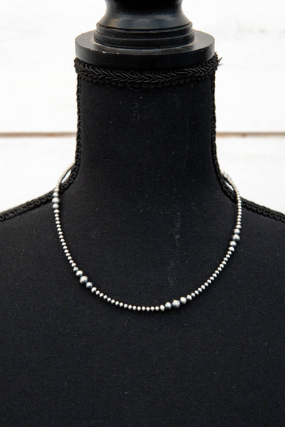 3 - 6MM Graduated Navajo Pearls 20" - Southern Soule Designs