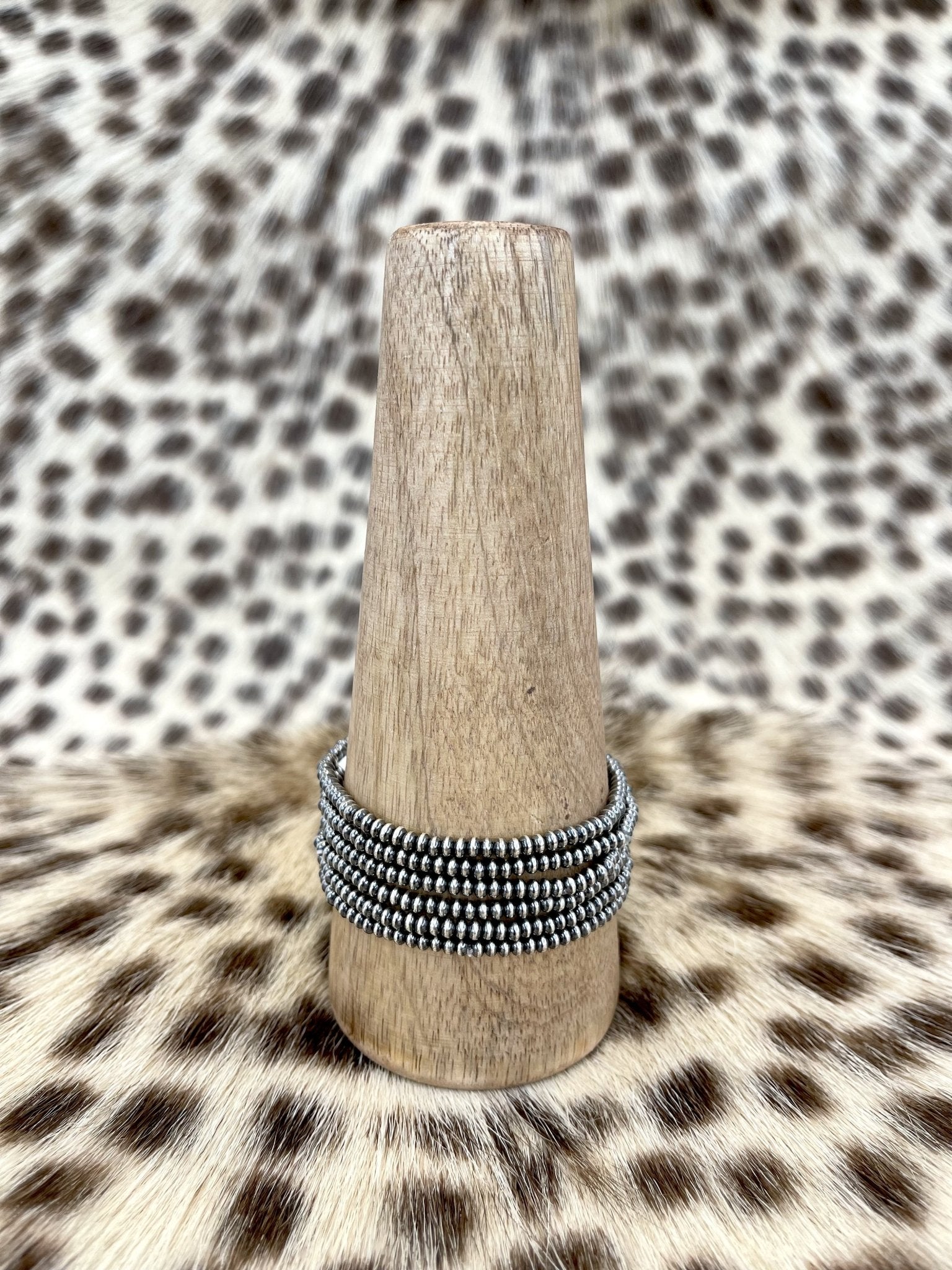 3 MM Saucer Navajo Bracelet - Southern Soule Designs