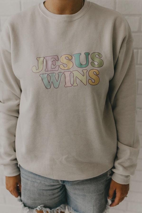 Jesus Wins Sweatshirt