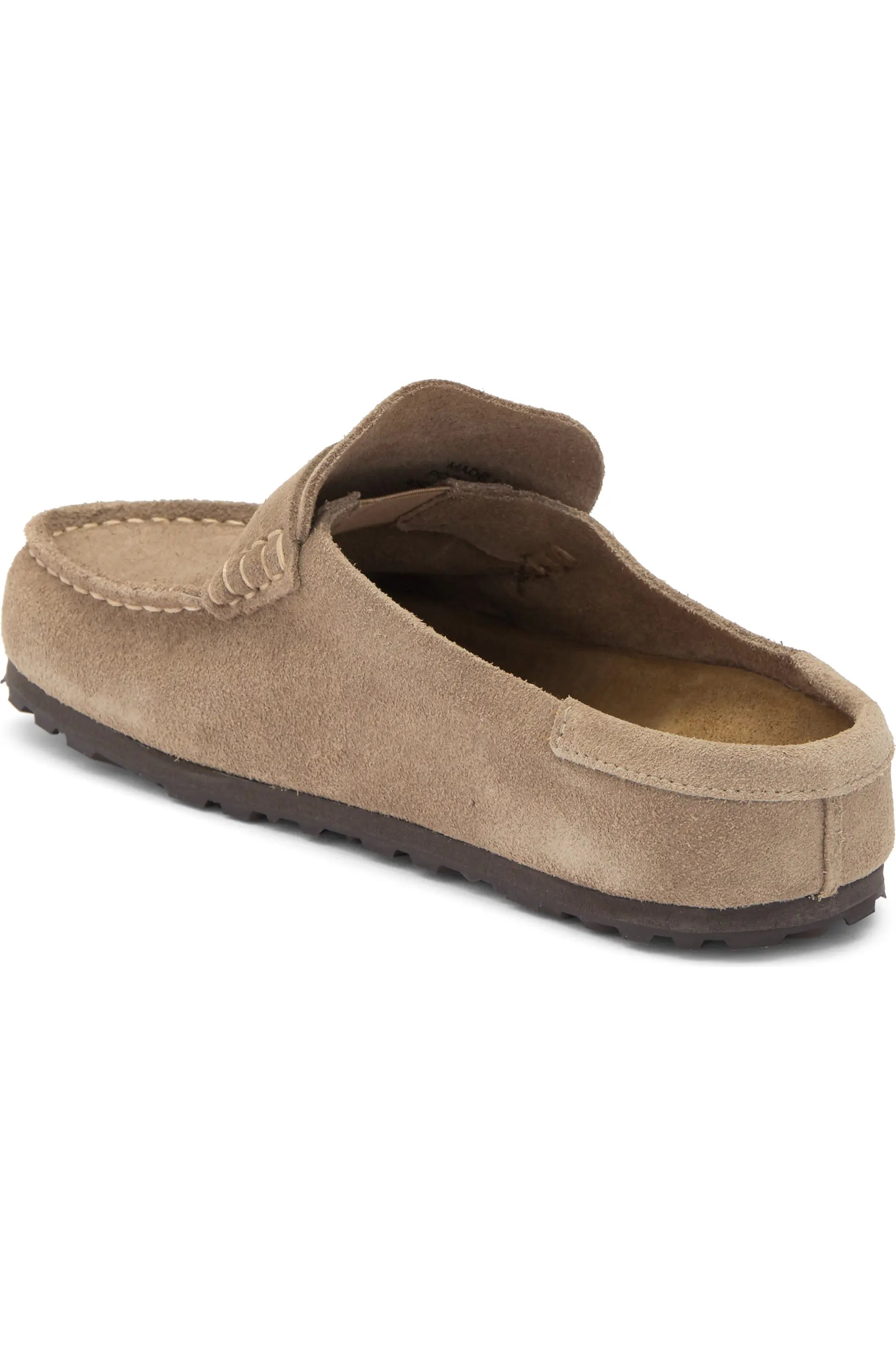Birkenstock Naples Wrapped Suede Taupe Narrow/Medium
