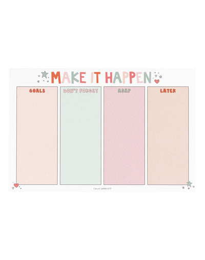 Make it Happen To Do List