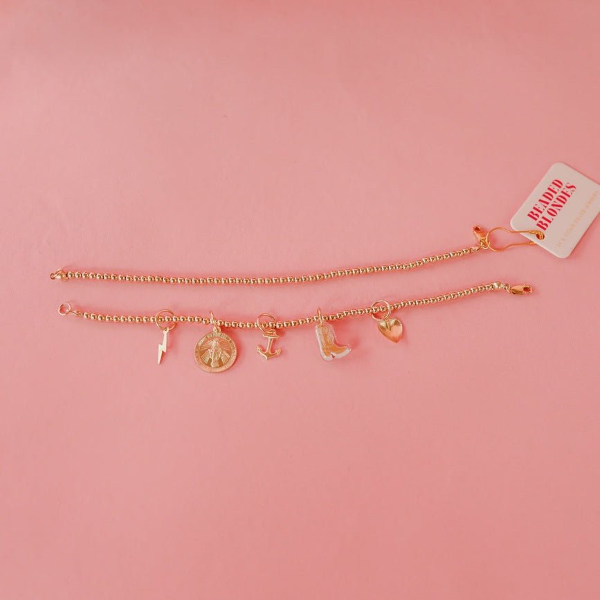 3MM Gold Bracelet with Clasp - Southern Soule Designs