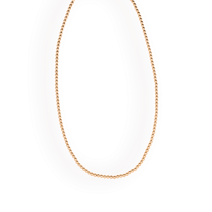 3MM Gold Necklace with Clasp 16 Inch - Southern Soule Designs