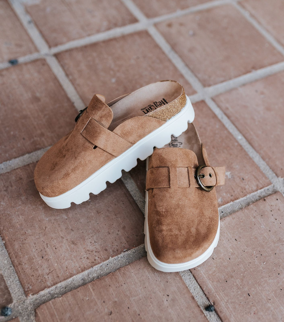 Tardy - Tobacco Faux Suede
