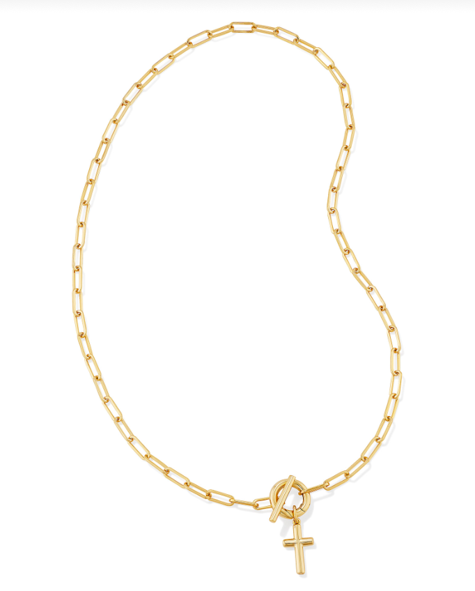 KS Cross Link/Chain Necklace