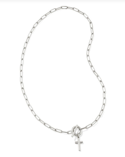 KS Cross Link/Chain Necklace