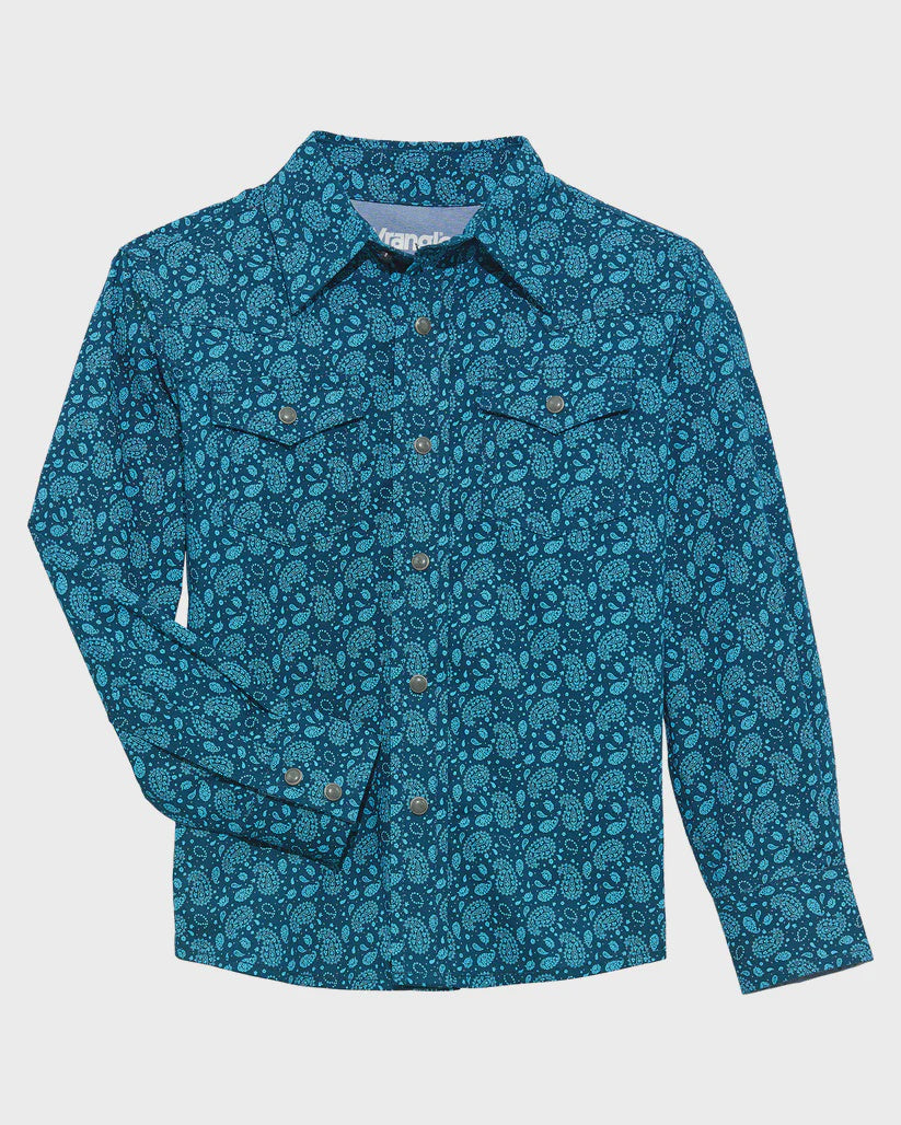 Wrangler Boy's 20X Long Sleeve Shirt 112365398