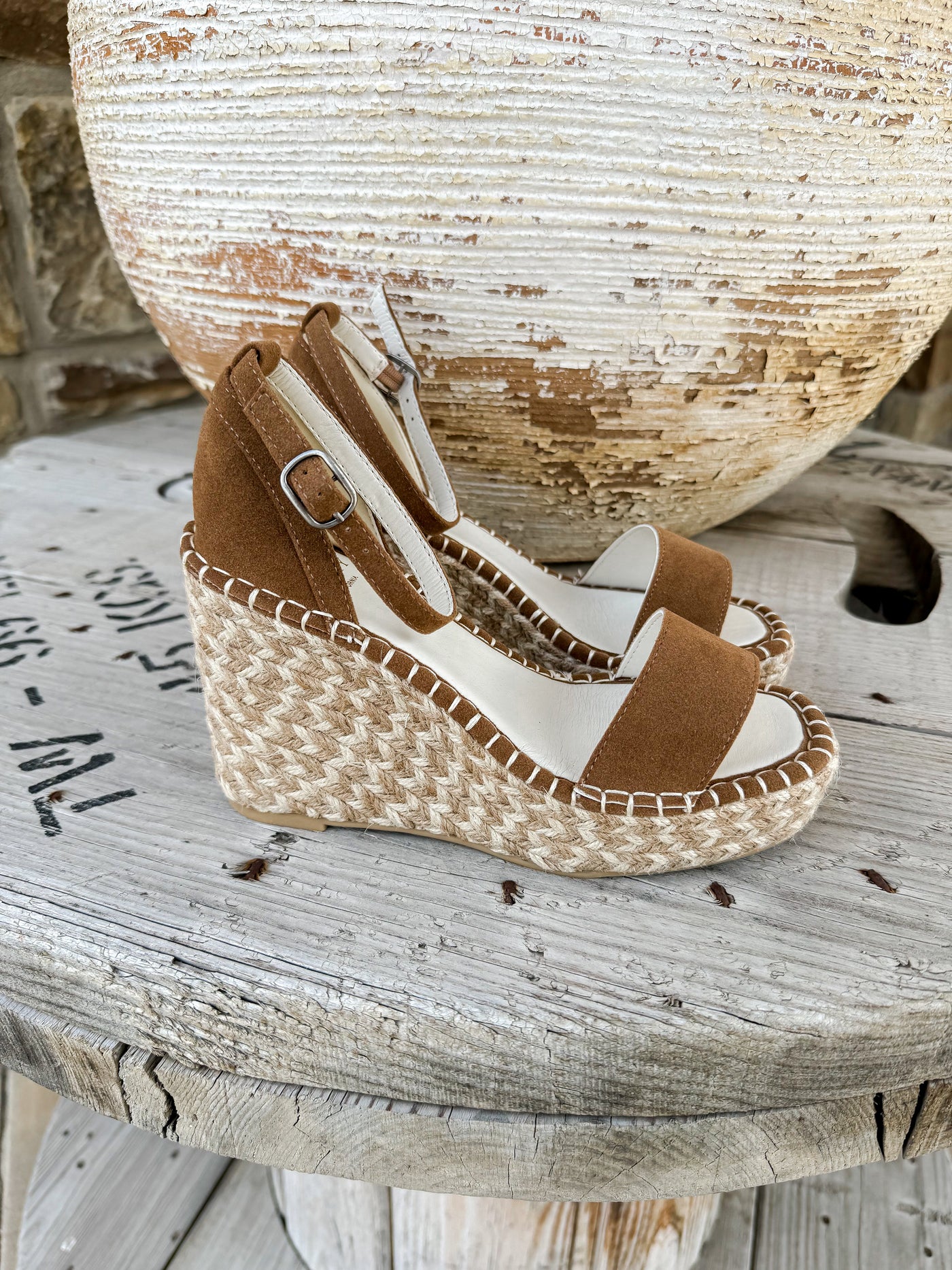 The Madrid Brown Wedge