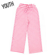 LM Girls Neon Pink Stripe Pants