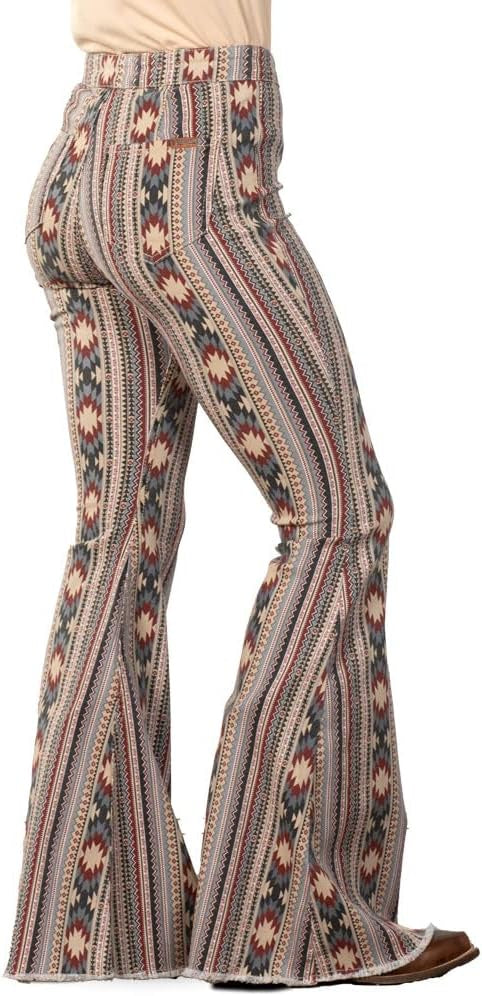 Tan Aztec Bell Bottoms