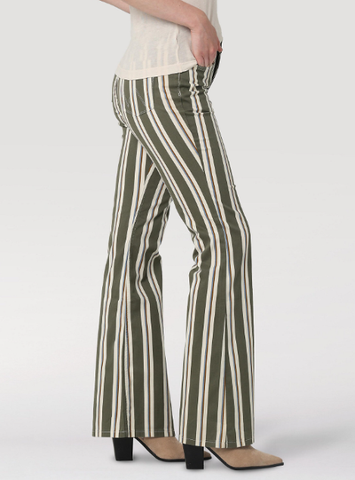Wrangler WMS 112324953 Moss Fierce Stripe Jean