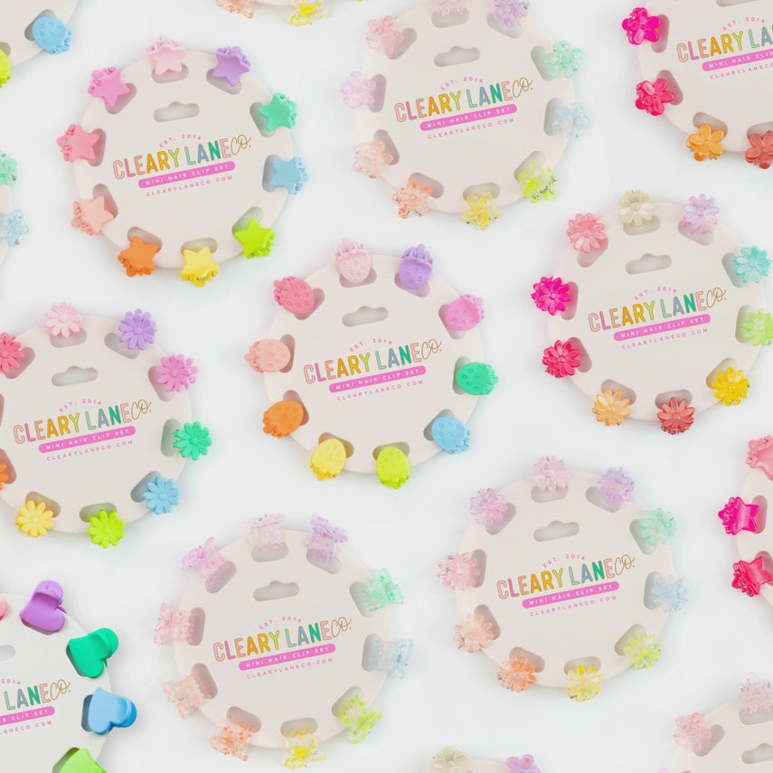Mini Hair Clip Set