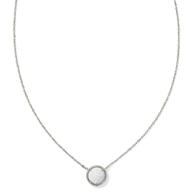 KS Volleyball Pendant Necklace