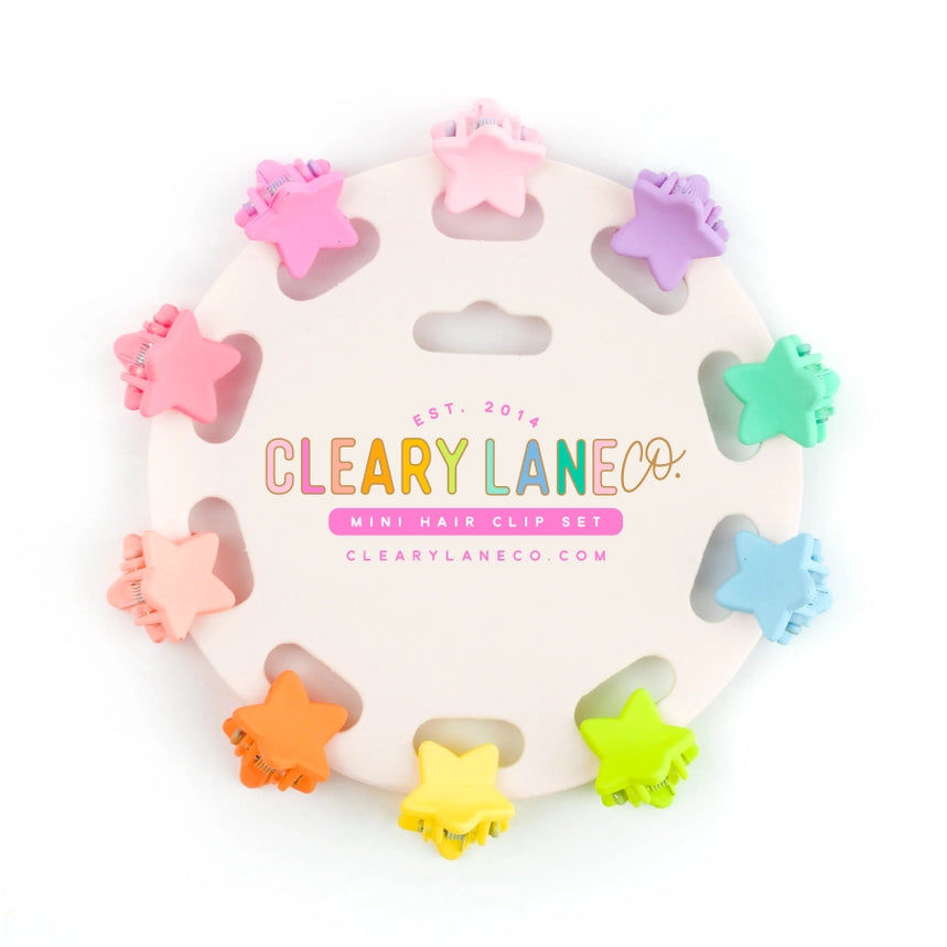Mini Hair Clip Set
