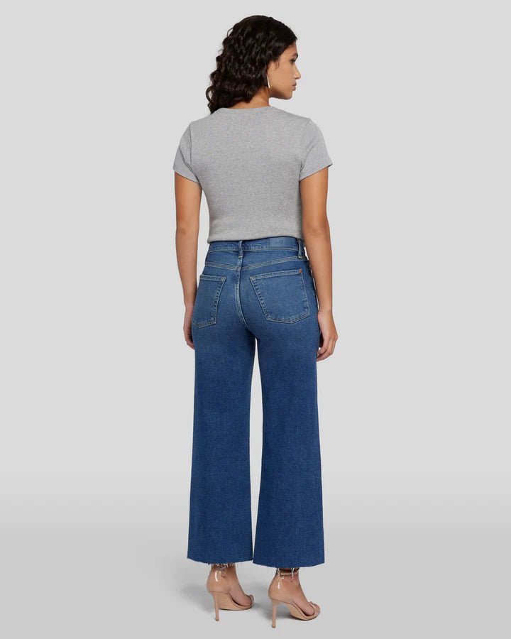 7 For All Mankind Alexa Cropped Denim Jean 7U601330 - Southern Soule Designs