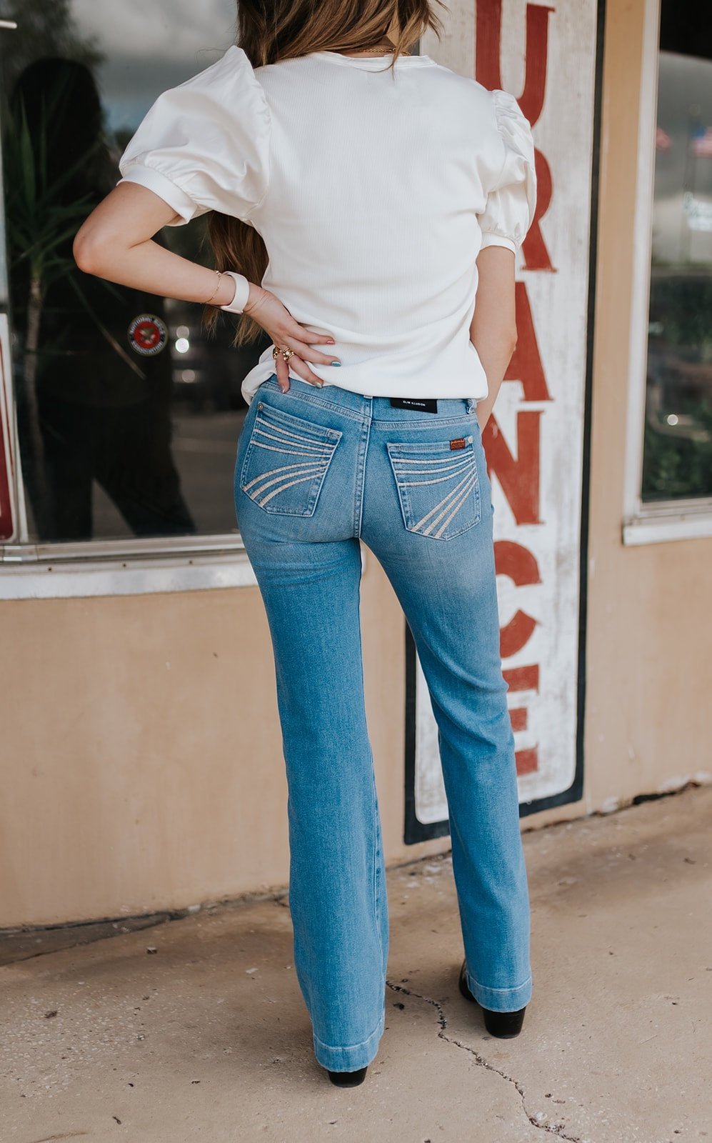 7 For All Mankind Dojo Blue Haven Jean 7U300G98-3NY - Southern Soule Designs