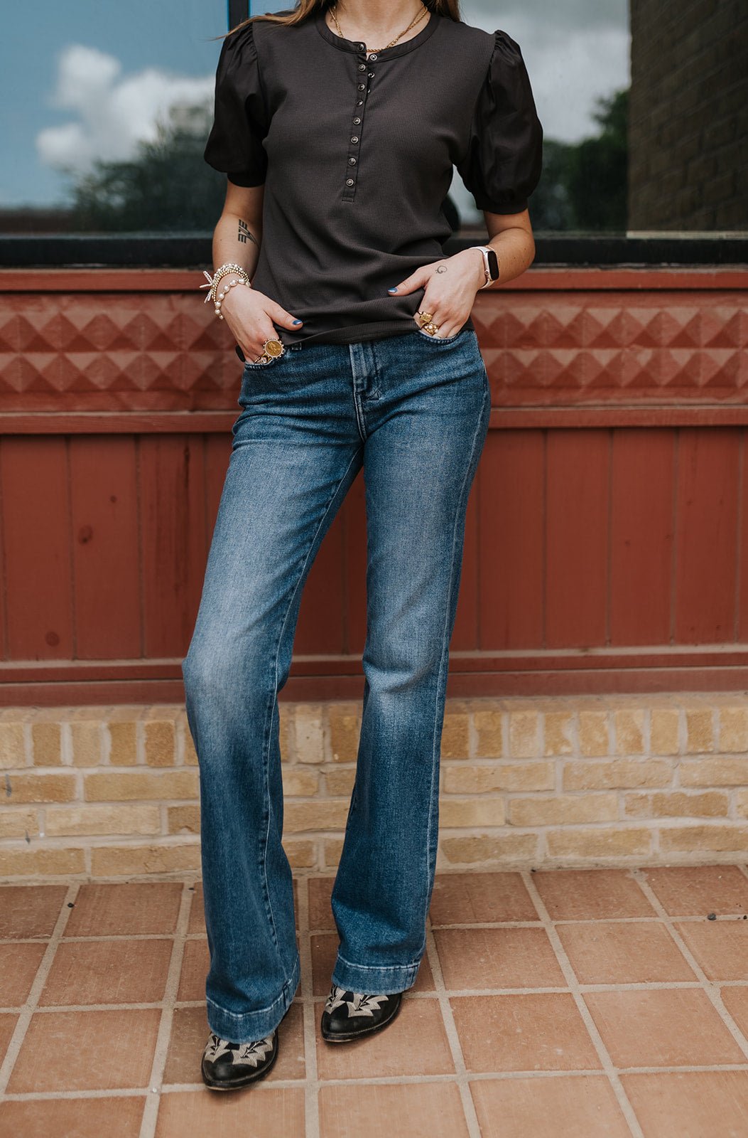 7 For All Mankind Dojo Flux Jean 7U300A50-1ZD - Southern Soule Designs