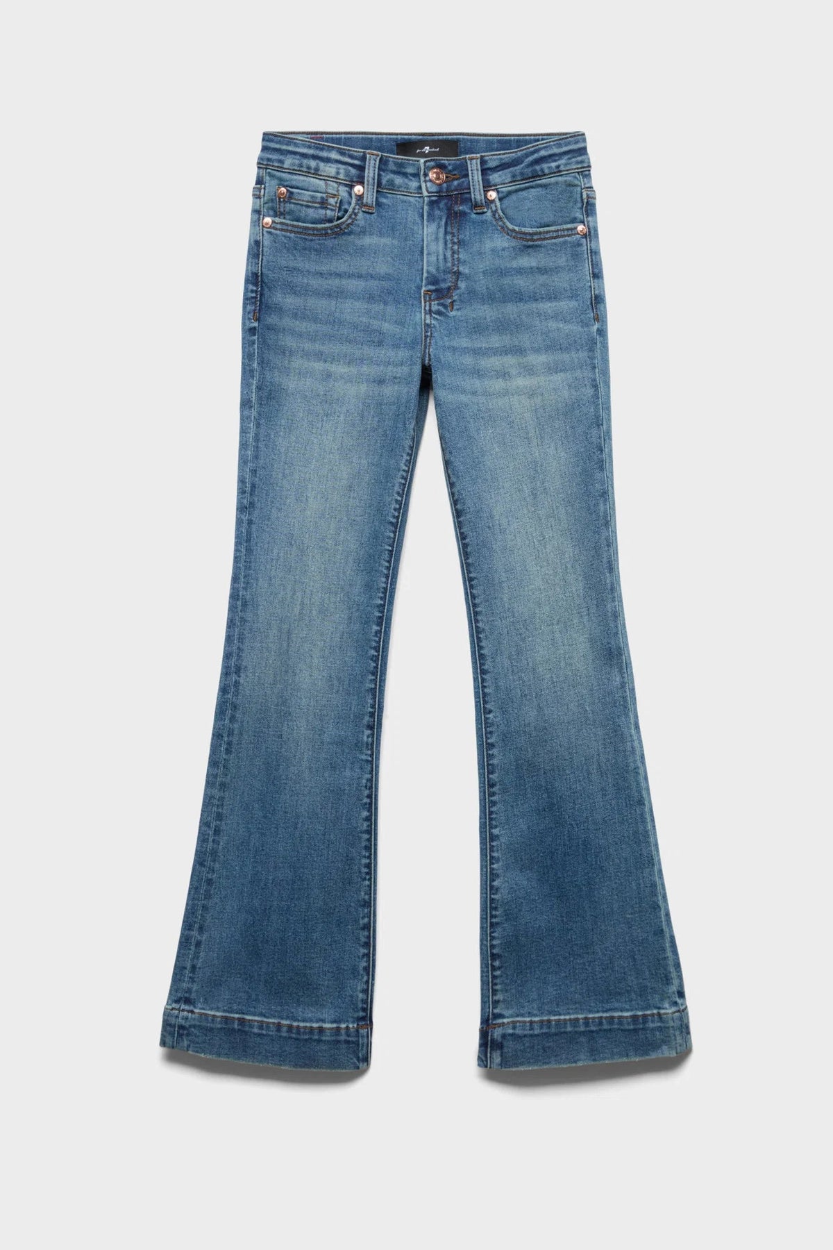 7 For All Mankind Girls Sea Level Mini Dojo Jean 7KHF0H85-SVL - Southern Soule Designs