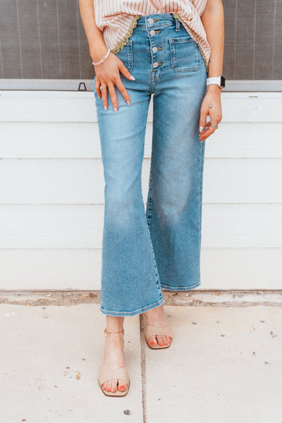 7 for All Mankind Luxe Vintage Ultra High Rise Cropped Jo Jean 7UG90120 - Southern Soule Designs