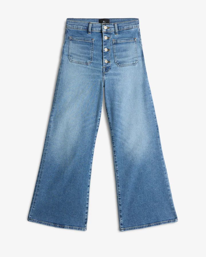 7 for All Mankind Luxe Vintage Ultra High Rise Cropped Jo Jean 7UG90120 - Southern Soule Designs
