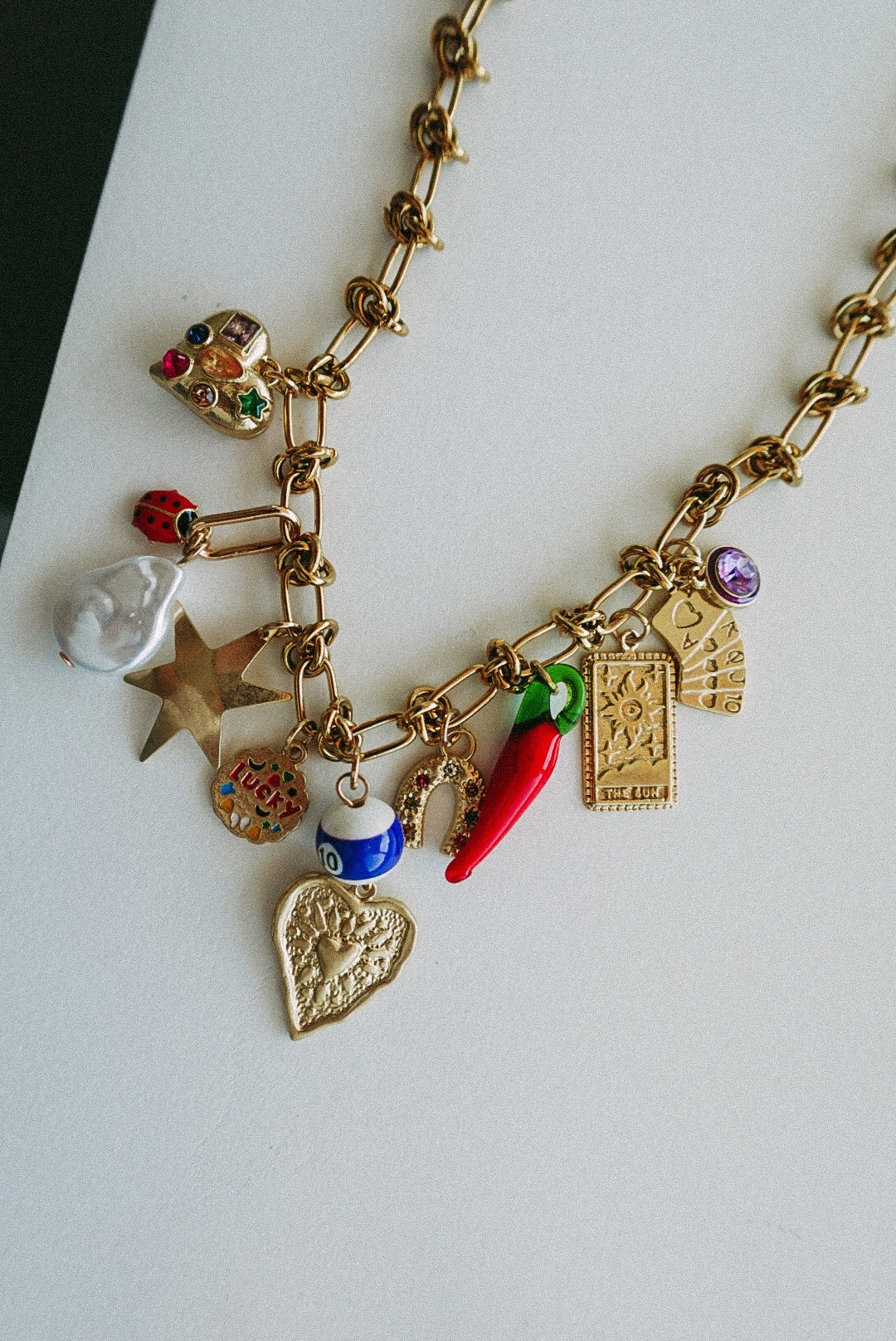Hot Streak Charm Necklace