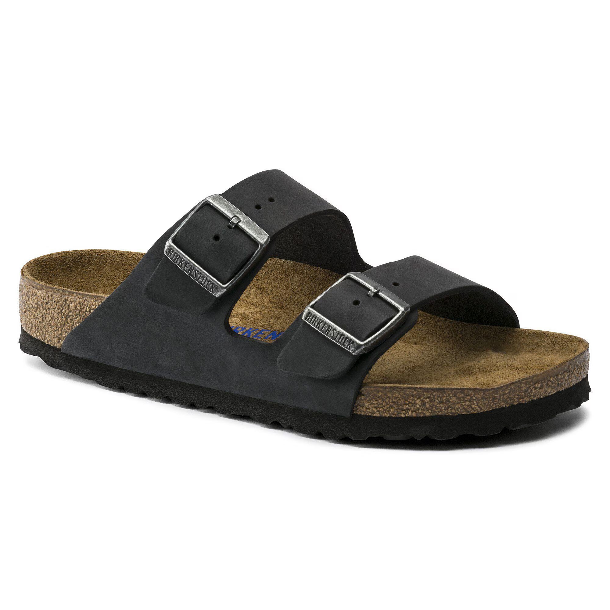 Birkenstock Arizona Soft Footbed Black Narrow/Medium
