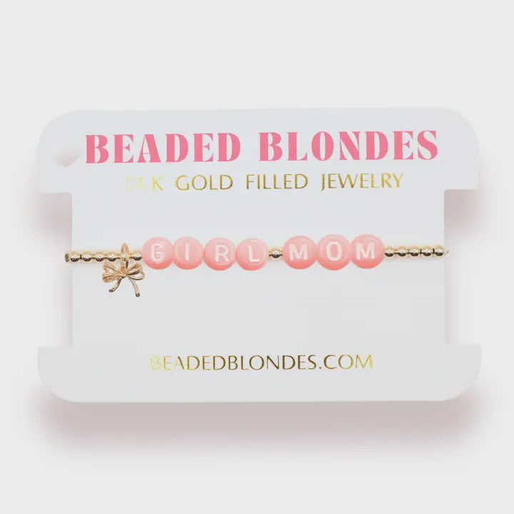 Girl Mom Charm Bracelet