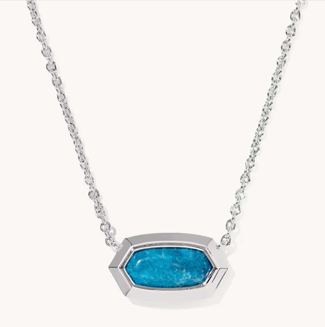KS Elisa Bezel Pendant Necklace