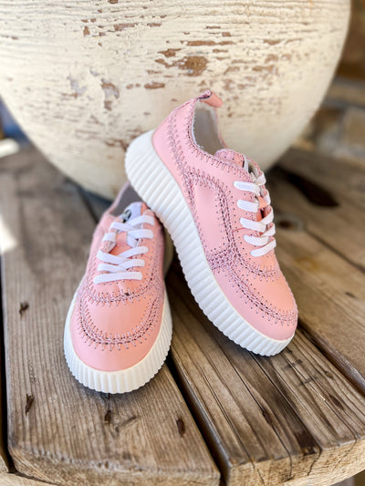 Matisse Nelson Pink Platform Sneaker