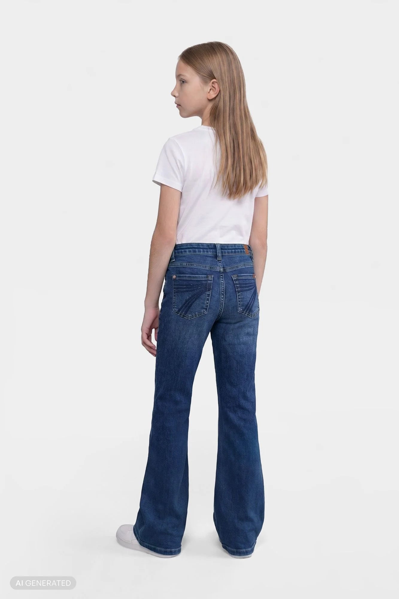 7 For All Mankind Girls Medium Melrose Mini Dojo Jean 7KHF0H85-MR1