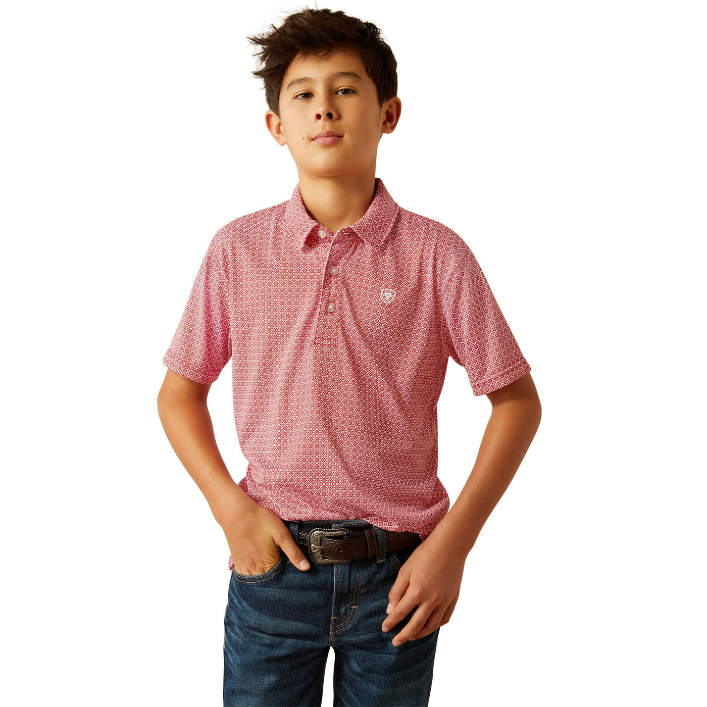 Ariat Boys All Over Print Polo Scooter 10058771