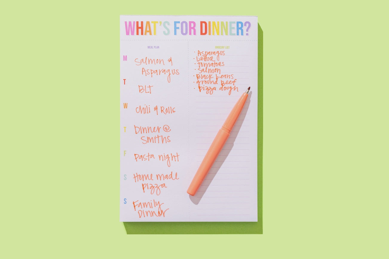 Meal Planning Notepad NP-16