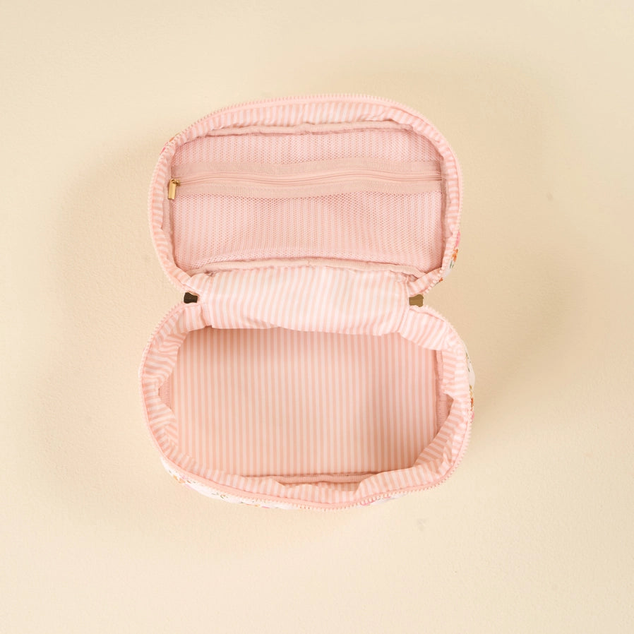 Glam & Go Quilt Cosmetic Bag
